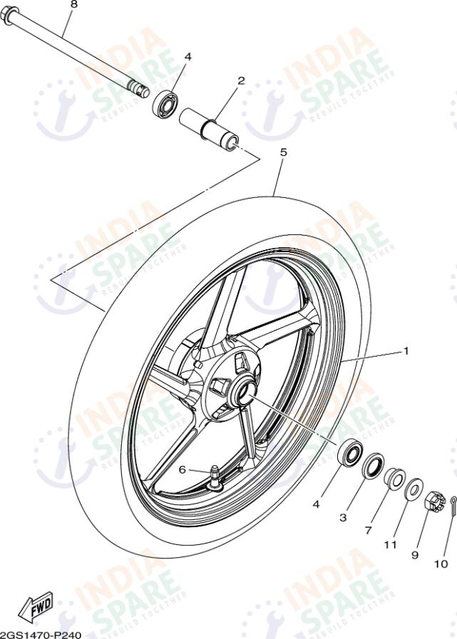 FRONT WHEEL
